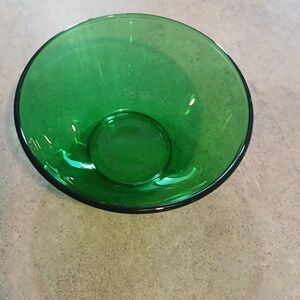 France Vintage Green Dish